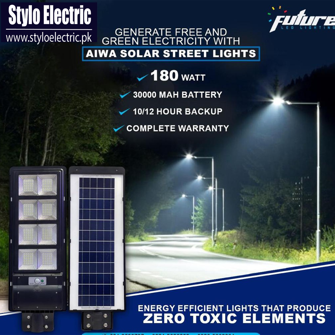 400W Solar Street Light