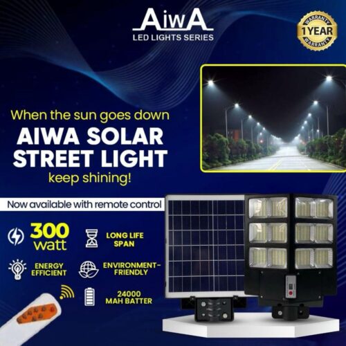 Solar street lights 300watt