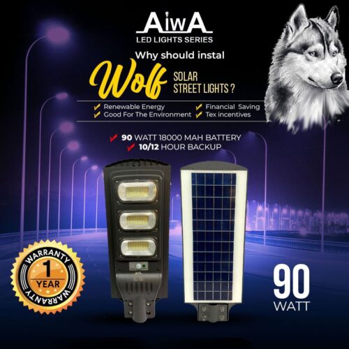 90W Solar Street Light