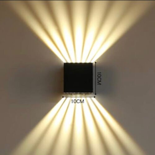 LED CUBE WALL LAMP UP AND DOWN 6WATT