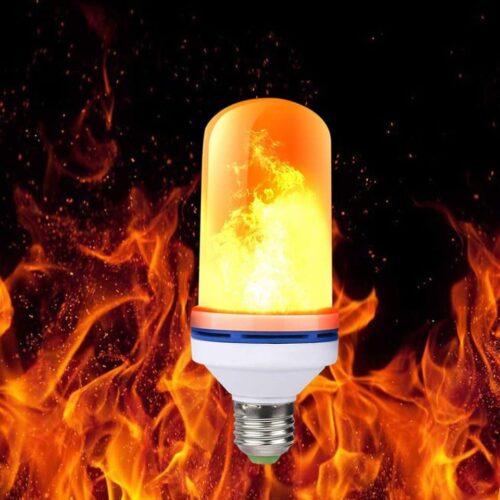 Led Dynamic Flame Effect Flickering Fire Bulb