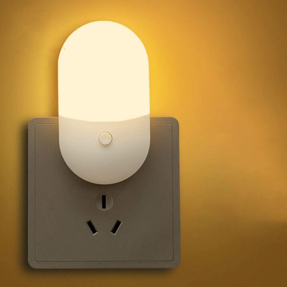 EcoGlow LED Energy-Saving Nightlight with Light Control