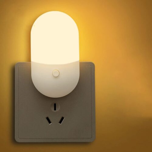 EcoGlow LED Energy-Saving Nightlight with Light Control
