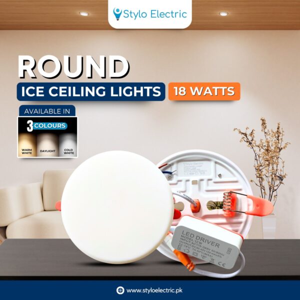 18W 3IN1 Adjustable LED Ceiling Light (Square/Round)