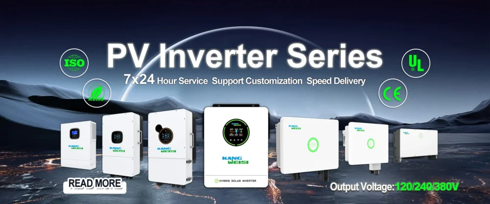KANGWESI SOLAR INVERTER 4KW 6KW 10KW HYBRID INVERTERS