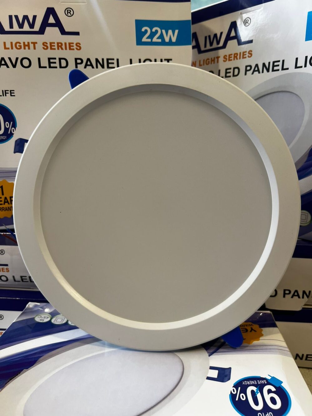 22W AIWA LED Panel Light 8 Inches Dia  Ceiling Light white/Netural White