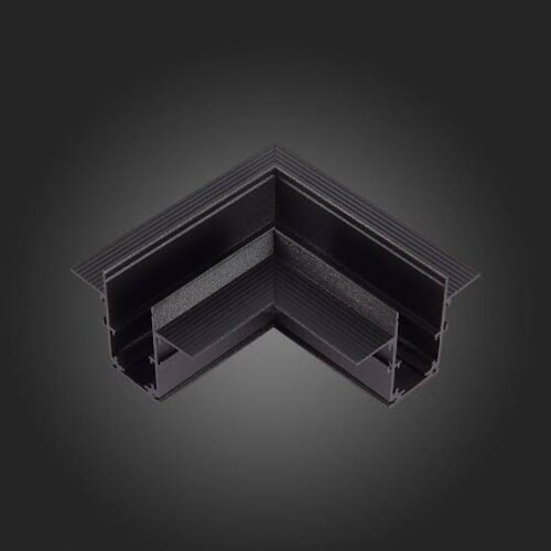 Magnetic corner track