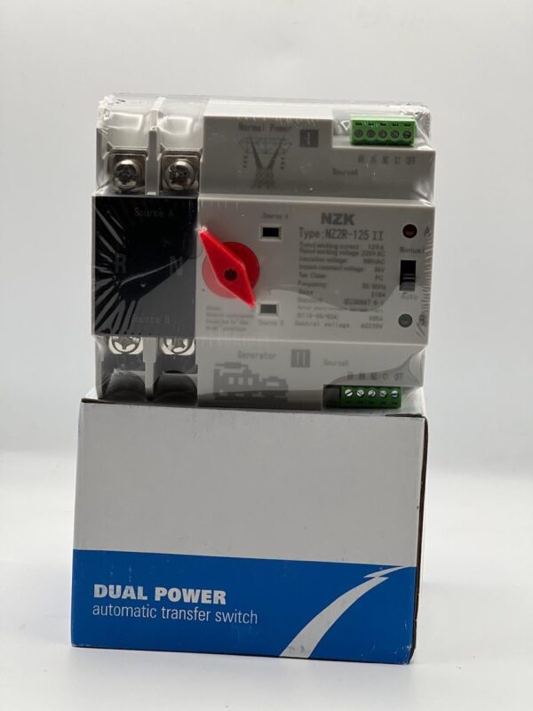 Dual Power Automatic Transfer Switch – 2P 100A 400V