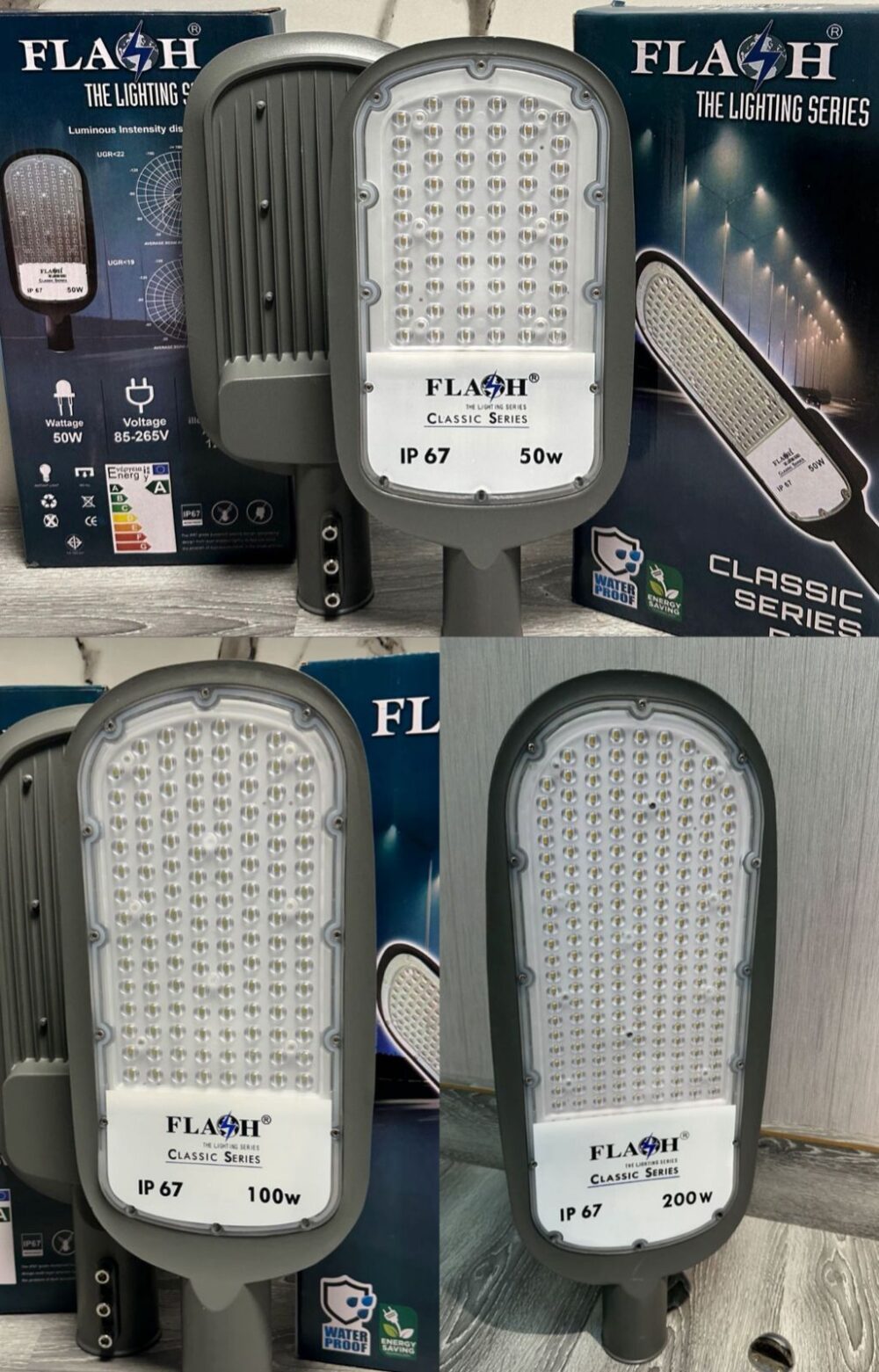 STREET LIGHT OUTDOOR 50WATT 100WATT 150WATT 200WATT