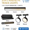 Magnetic Track Lights 3in1 | Avaliable in Pakistan