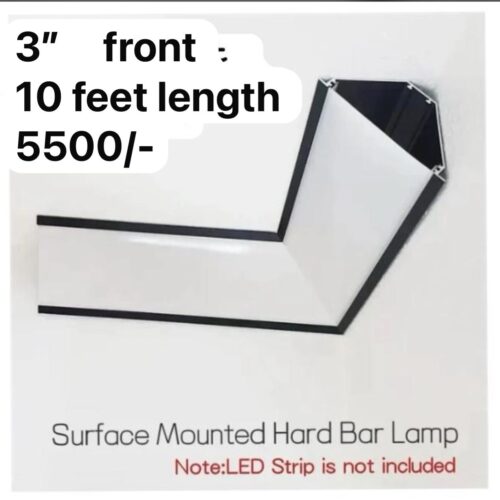 Aluminum Corner Profile light 3''